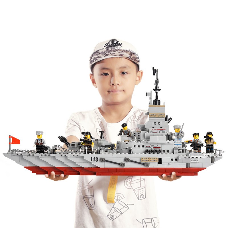 。变形7-8-9岁小孩玩的玩具11-12拼装积木男孩子6-103-6十岁车3-6 8合3坦克/25造型/8人仔[买高清大图