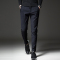YUANSU男士加绒裤男裤子秋冬季加厚2020新款休闲裤修身直筒外穿西裤带绒休闲裤