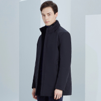 雅鹿羽绒服男短款冬季2019新款男士商务休闲保暖修身上衣潮y