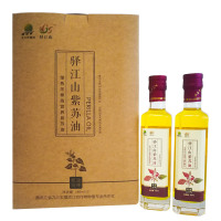 驿江山紫苏油天然冷榨紫苏油孕妇宝宝食用油亚麻酸纯280ml*2 调和油