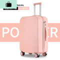 行李箱女ins网红新款轻便潮流拉杆密码旅行登机箱子小号22男20寸NEWLAKE 22寸 茱萸粉888