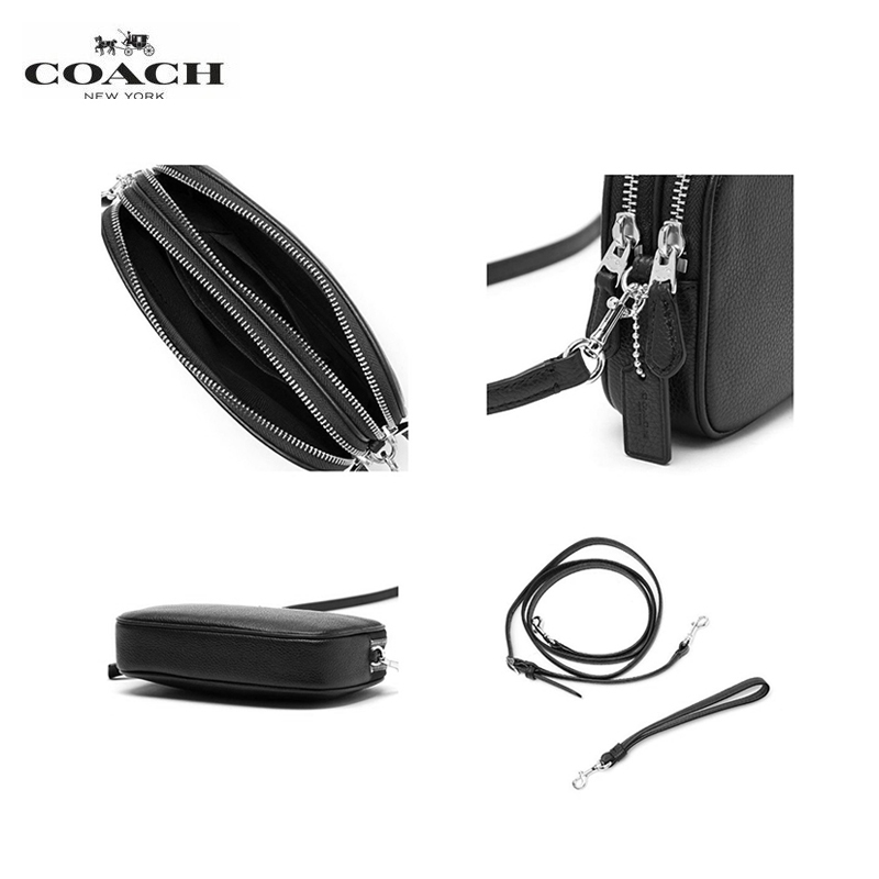 [直营]蔻驰(COACH) 抛光粒面皮革Sadie手袋女士单肩包斜挎包女包小方包