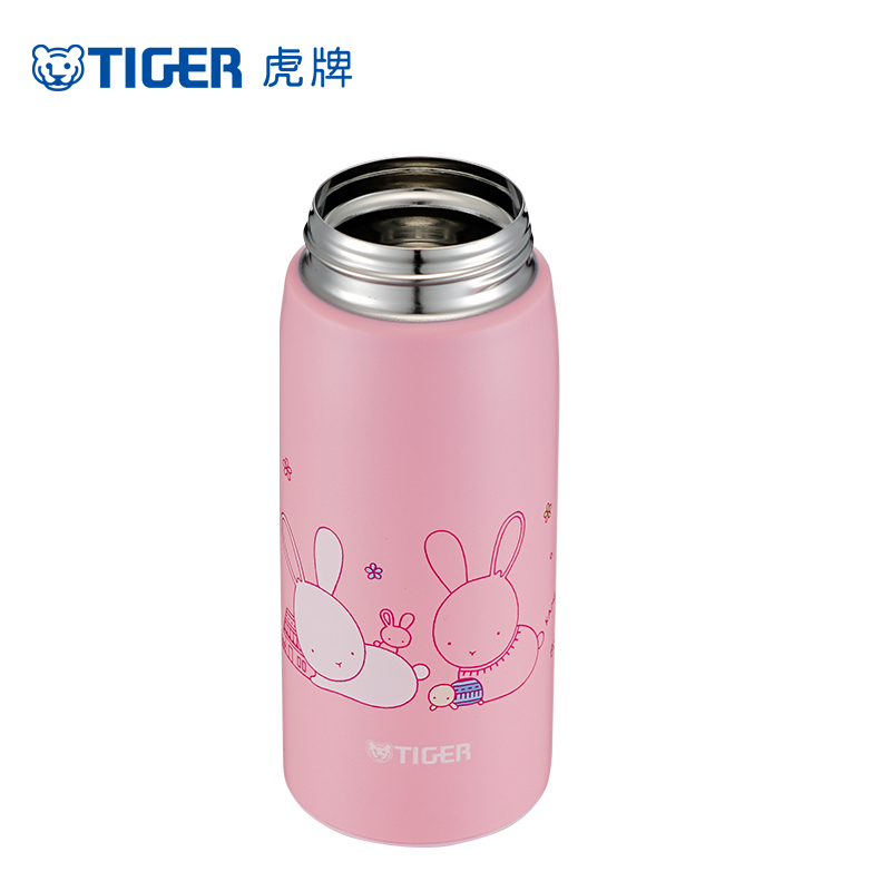 虎牌(tiger)不锈钢真空保温杯 便携 一键开启弹盖杯男女生杯子保温水杯MCT-A035