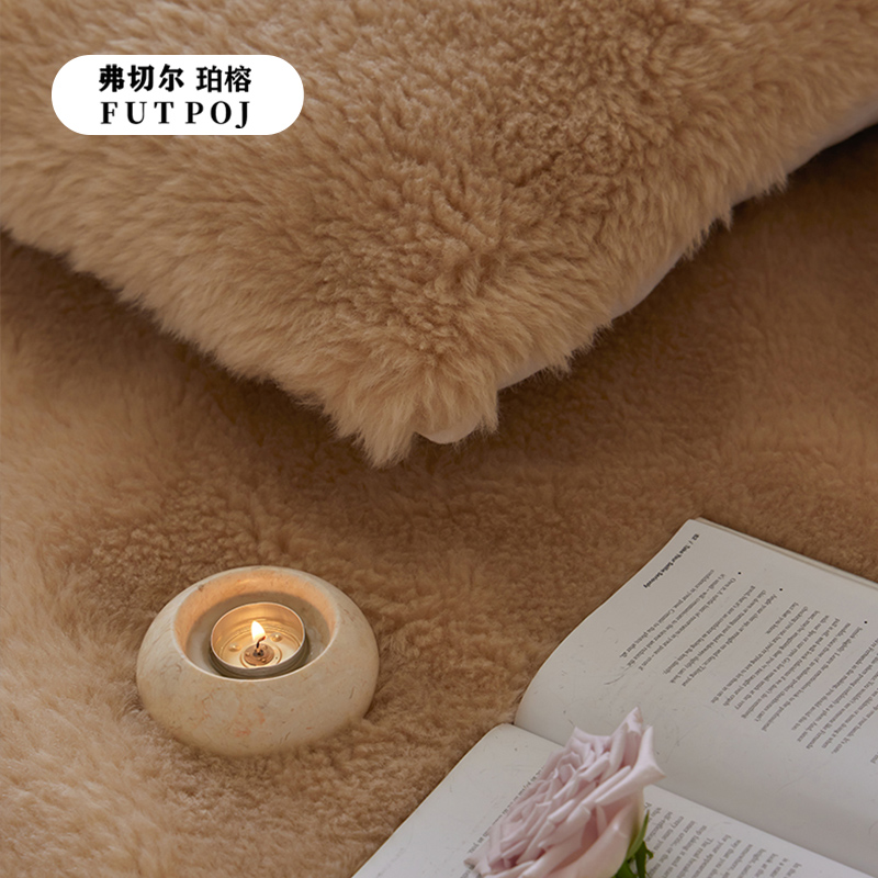 弗切尔珀榕 秋冬新款卡达尔羊毛绒系列 经典驼高清大图