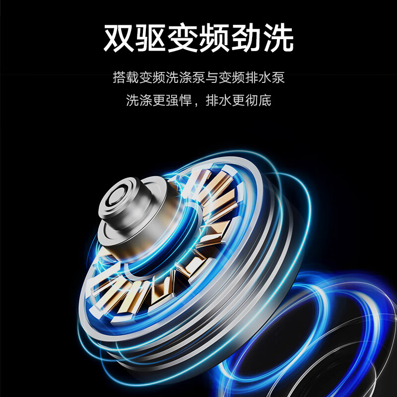 小米(MI)米家智能嵌入式洗碗机S1 12套嵌入式家用全自动烘干洗消一体智能自清洁智能变频一级能效WQP12-01高清大图