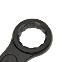 ABLEMEN 重型敲击扳手直柄单头开口梅花扳手55mm