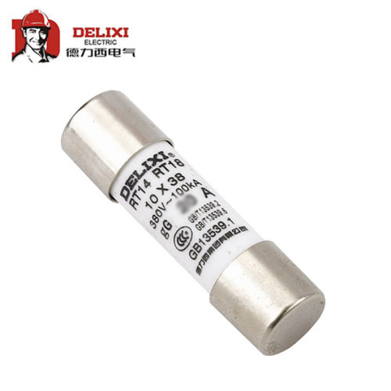 德力西(DELIXI) RT18 10*38 低压熔断器 6A(单位:件)(BY)