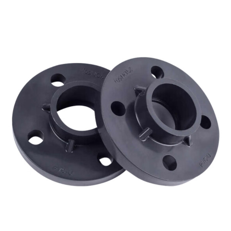 册宣 DN40 PN16聚氯乙烯法兰高清大图