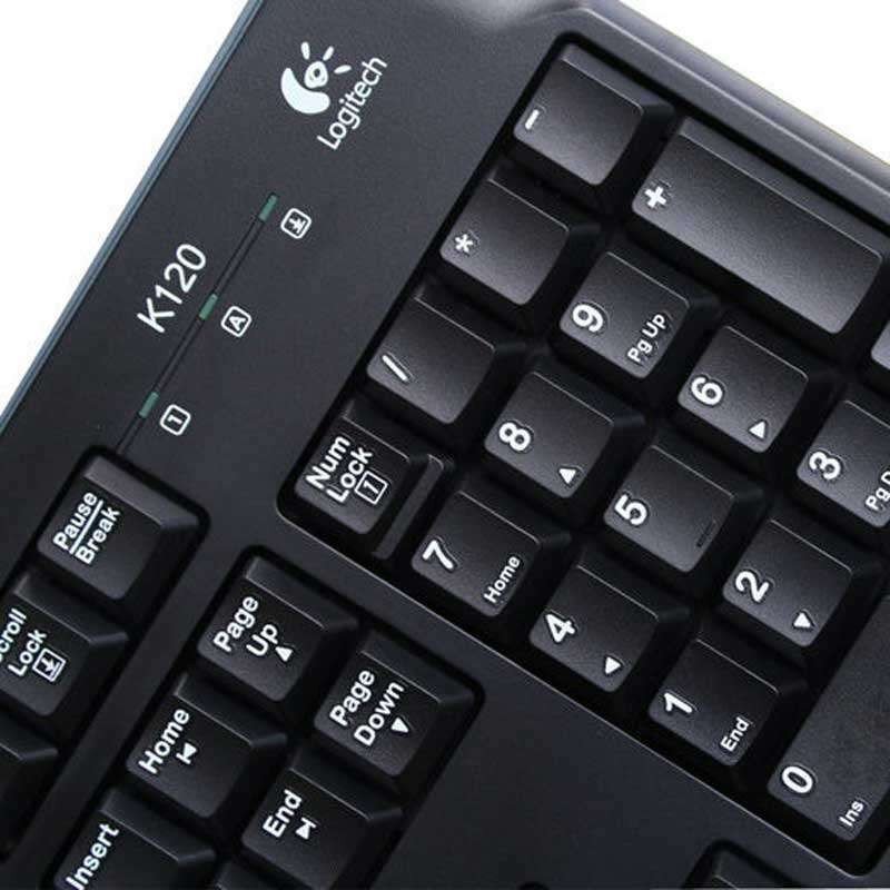 中铁智营(ZTZY))K120有线键盘 USB笔记本台式电脑键盘办公家用静音防水键盘