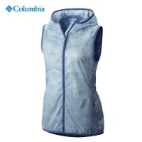 哥伦比亚(Columbia)户外女春夏连帽轻薄透气皮肤衣马甲户外风衣KR1015