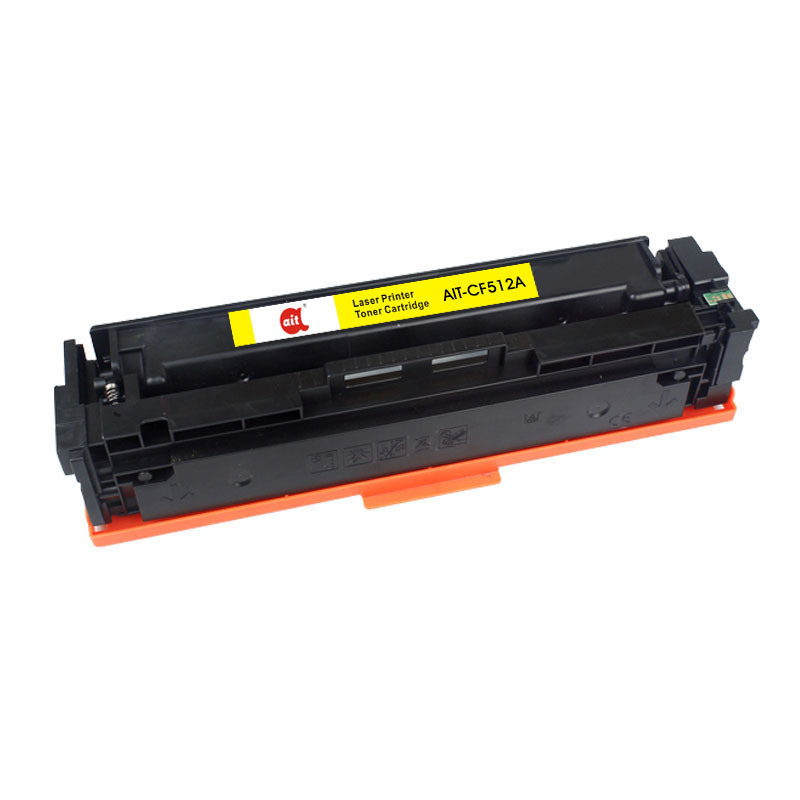 Ait海得 CF512A硒鼓 专业版 AIT-CF512A黄色 hp204A适用惠普 LaserJet Pro M154高清大图