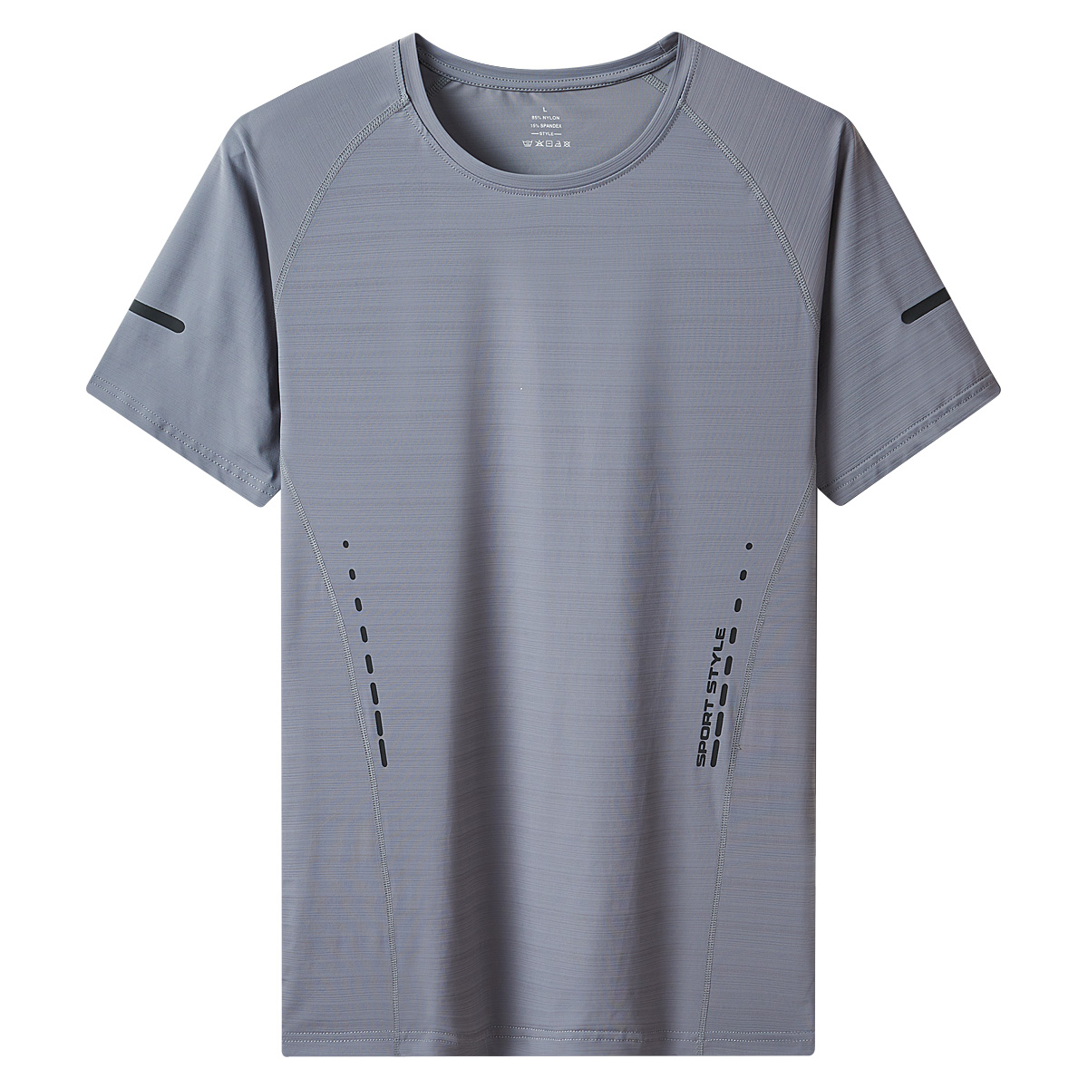 徽润和 冰丝短袖 圆领T恤 HY111件高清大图