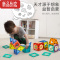 真智力彩窗磁力片儿童益智玩具拼装管道积木磁吸力动脑男孩滑道轨道礼物 旋转摩天轮积木-送公仔[71片-彩盒装]