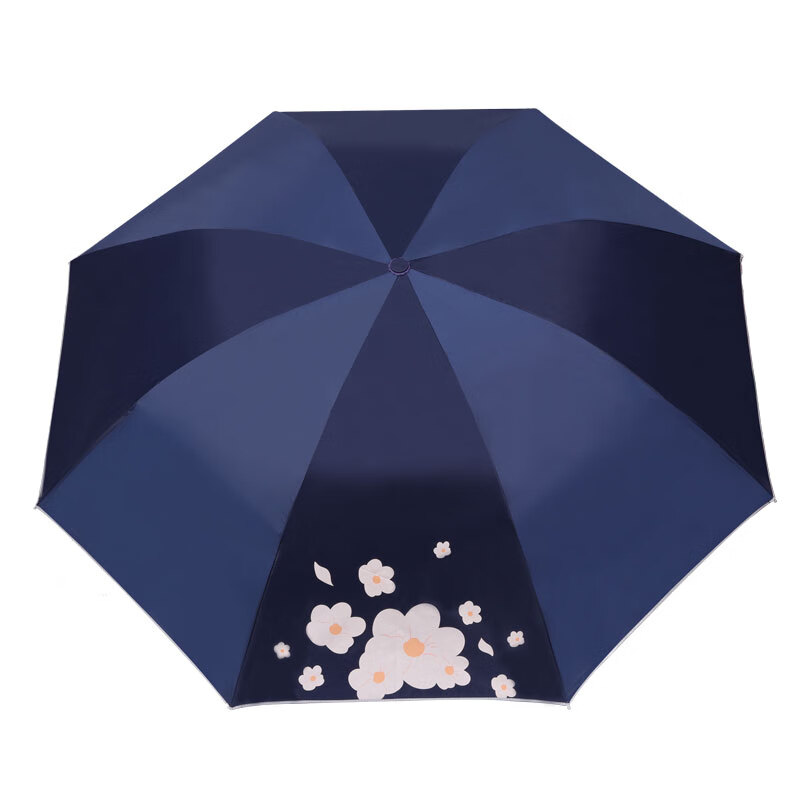 天堂伞 天堂花沁蜜语防晒防紫外线晴雨伞30995ELN(57cm*8K)高清大图