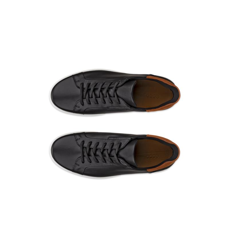 爱步(ECCO)男款跑鞋舒适减震透气休闲运动鞋高清大图