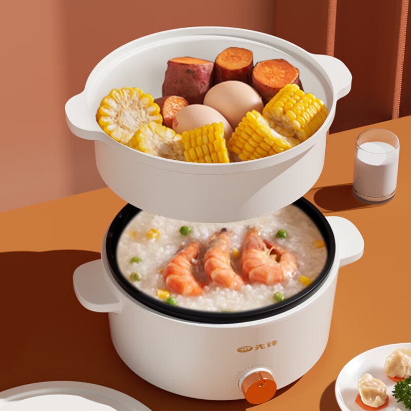 先锋电煮锅一锅多用不沾内胆循环加热干烧保护DRG-D2501高清大图