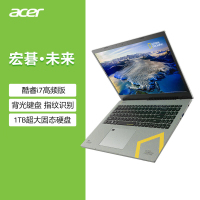 宏碁(acer)蜂鸟·未来 国家地理环保联名版 15.6英寸时尚轻薄笔记本电脑 办公学生(11代酷睿i7-1195G7 16G 1T)灰