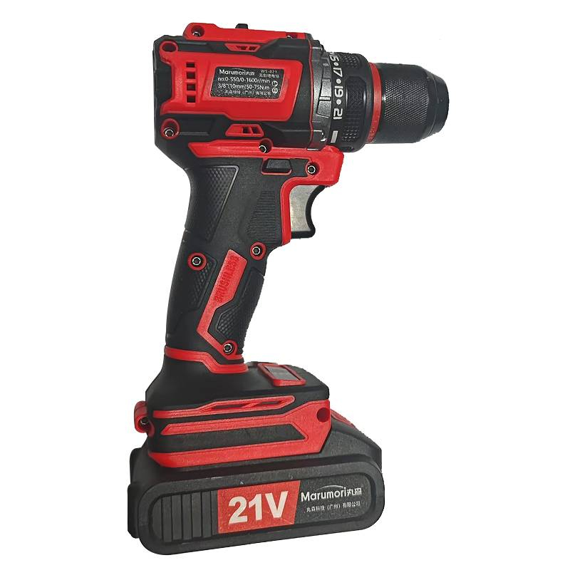 丸森(Marumori)21V无刷锂电钻 WS-021(两电一充) 套