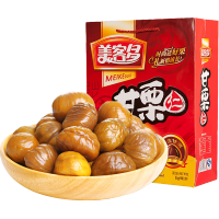 【中华特色】河北供销馆 美客多 甘栗仁1000g礼盒装 熟制无壳板栗即食栗子年货团购礼品 河北唐山特产 华北