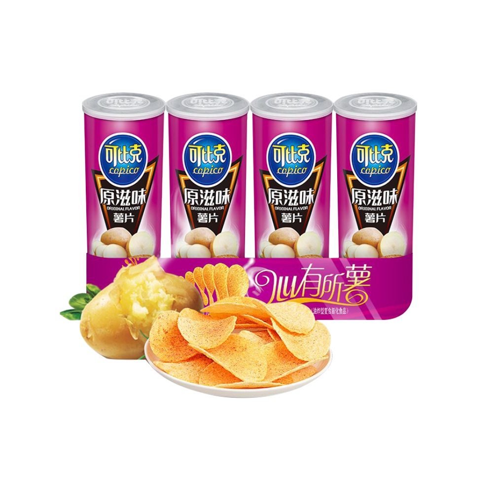 可比克薯片(原味)105g