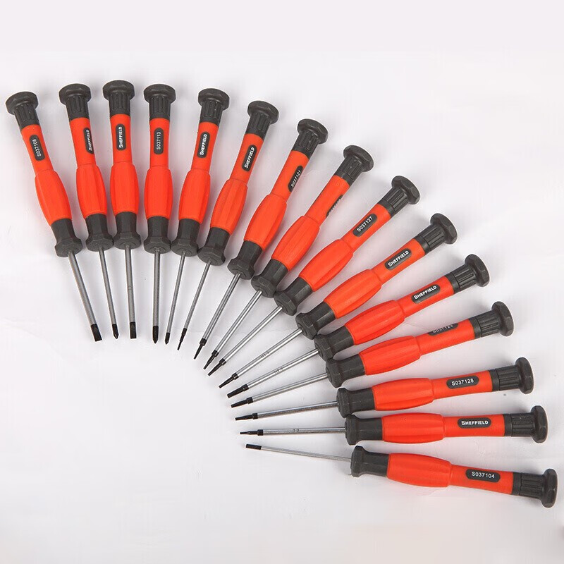 钢盾(SHEFFIELD) S037008 7pc一/十字精密螺丝批【家用】