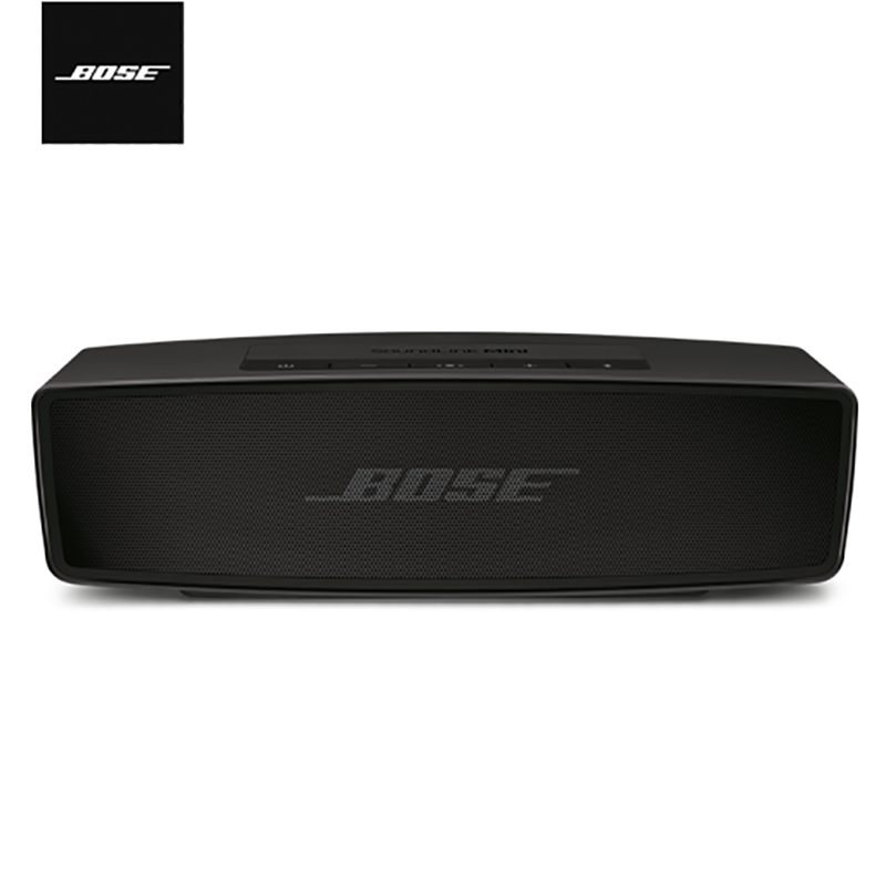 博士bosesoundlinkmini蓝牙扬声器ii特别版黑色无线音箱音响mini2mini