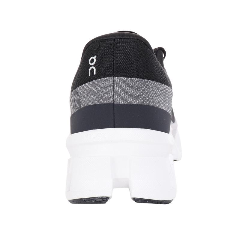 ON男士专业长跑训练缓震越野跑鞋云 monster 黑白大底回弹马拉松 jo高清大图