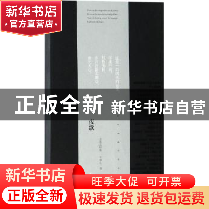 正版 夜歌:文爱艺诗集 文爱艺著 浙江人民美术出版社 97875340625高清大图