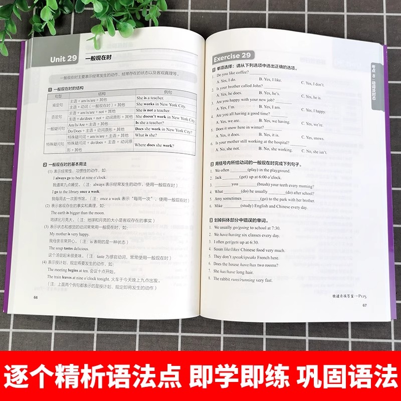 [正版]新版剑桥KET考试 语法剑桥通用英语五级考试KET语法考点解析标准+历年考点ket语法讲解练习搭青少版真题词汇高清大图
