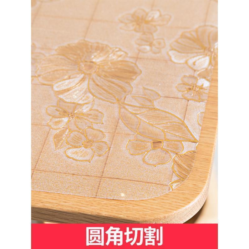 家柏饰(CORATED)加厚水晶板餐桌布透明桌垫pvc软玻璃垫桌布防水防烫塑料台布批发高清大图