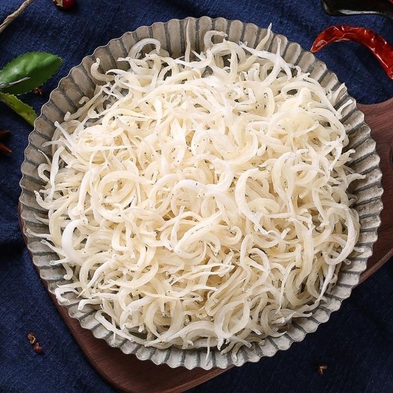 赛卡伊银鱼干即食淡干小银鱼干小鱼仔丁香鱼干海鲜干货批发