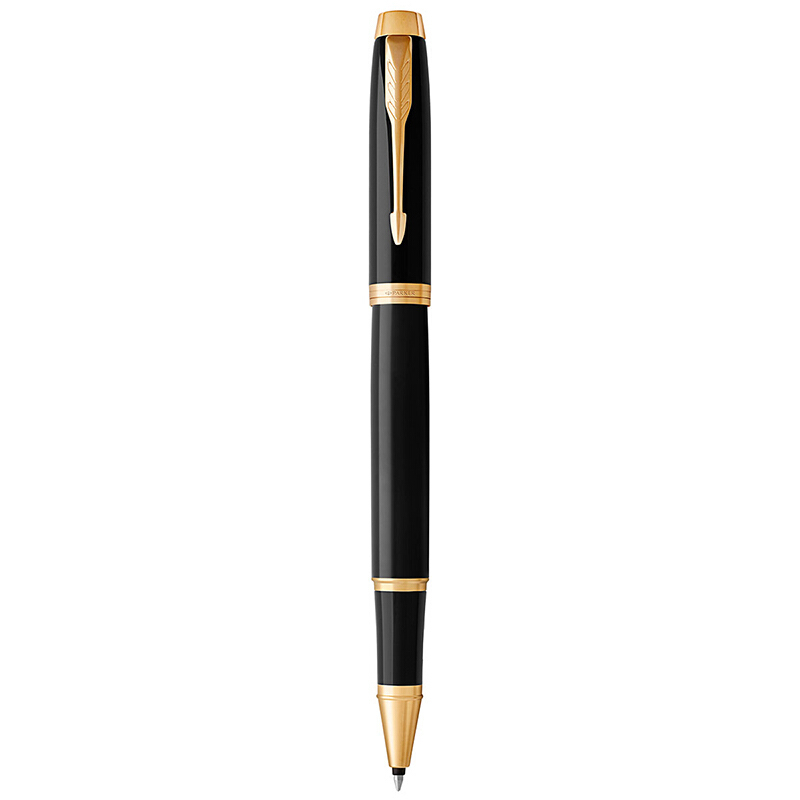 派克(PARKER) IM系列 纯黑丽雅金夹墨水笔0.5mm笔尖