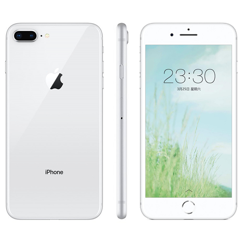 Apple/苹果 iphone8 plus 美版全新未激活全网通4G 智能手机 苹果8plus 256GB 银白色