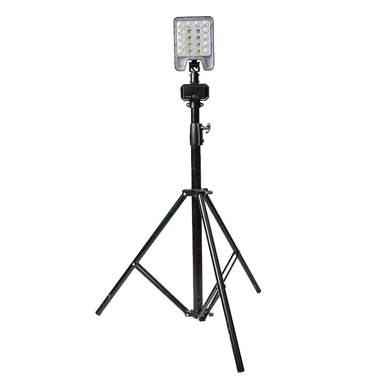 明特佳 MTJ-ZR6118 60W IP66 DC24V 5700K 轻便式工作灯(计价单位:套) 黑色 蓄电池供电高清大图