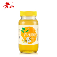 [江苏老字号]老山牌洋槐蜂蜜 洋槐蜜 洋槐花蜜源蜂蜜 1000g/瓶玻璃瓶罐子装 全国
