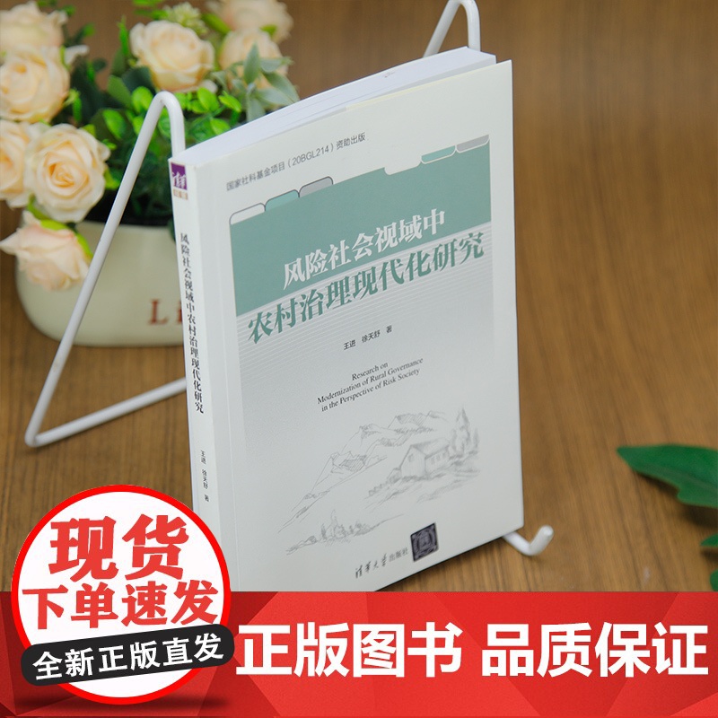 正版新书 风险社会视域中农村治理现代化研究 王进 徐天舒 清华大学出版社 农村治理高清大图