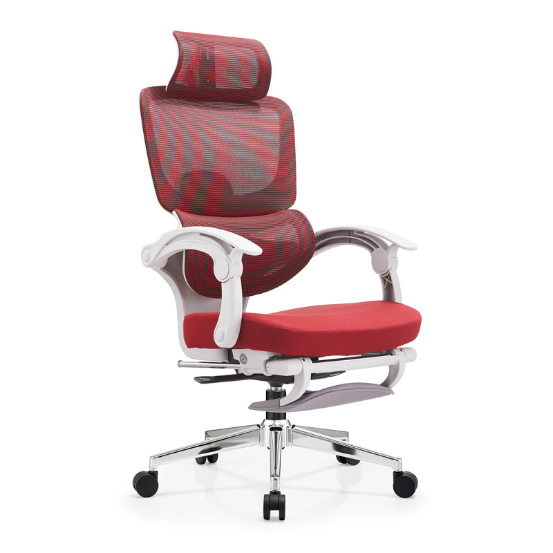 德诚和 办公椅可躺午睡椅久坐电脑椅护腰职员椅 2007A高清大图