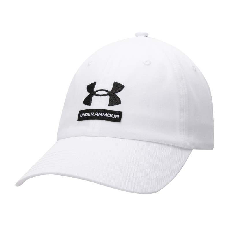 安德玛男帽新款户外鸭舌帽透气休闲运动帽时尚棒球帽1369783-100 ZP高清大图