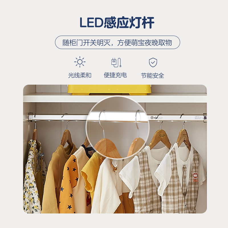 下架[全友 X B.Duck联名款]衣柜儿童衣柜现代简约卧室衣柜128706