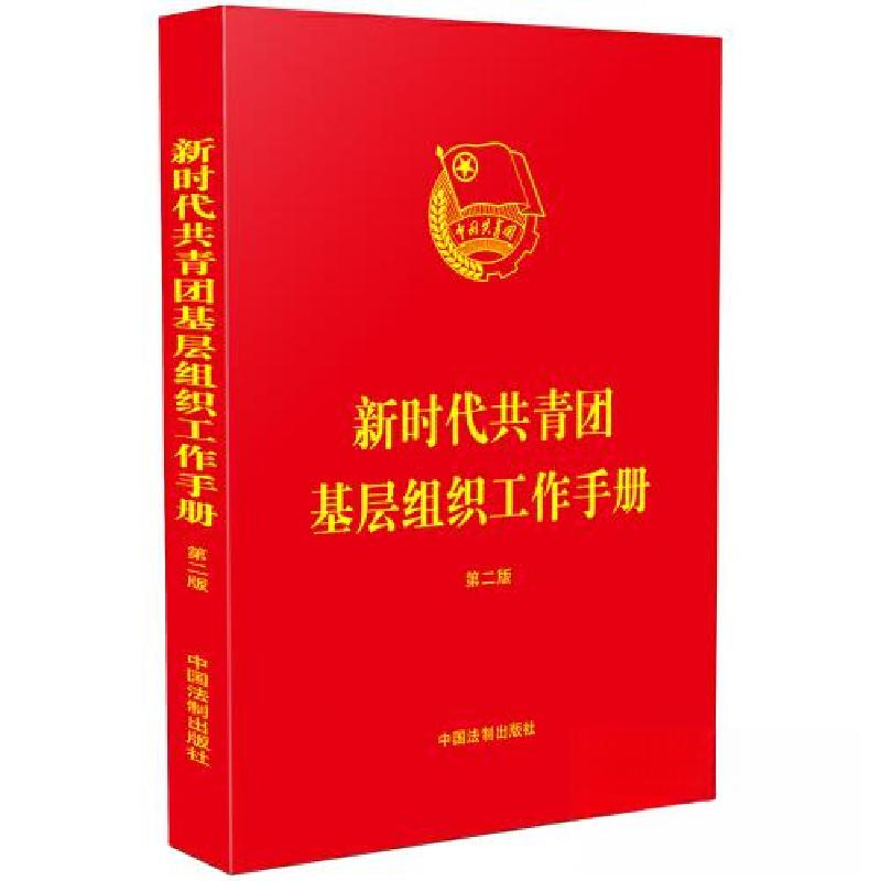 正版新书】新时代共青团基层组织工作手册(第二版)中国法制出版