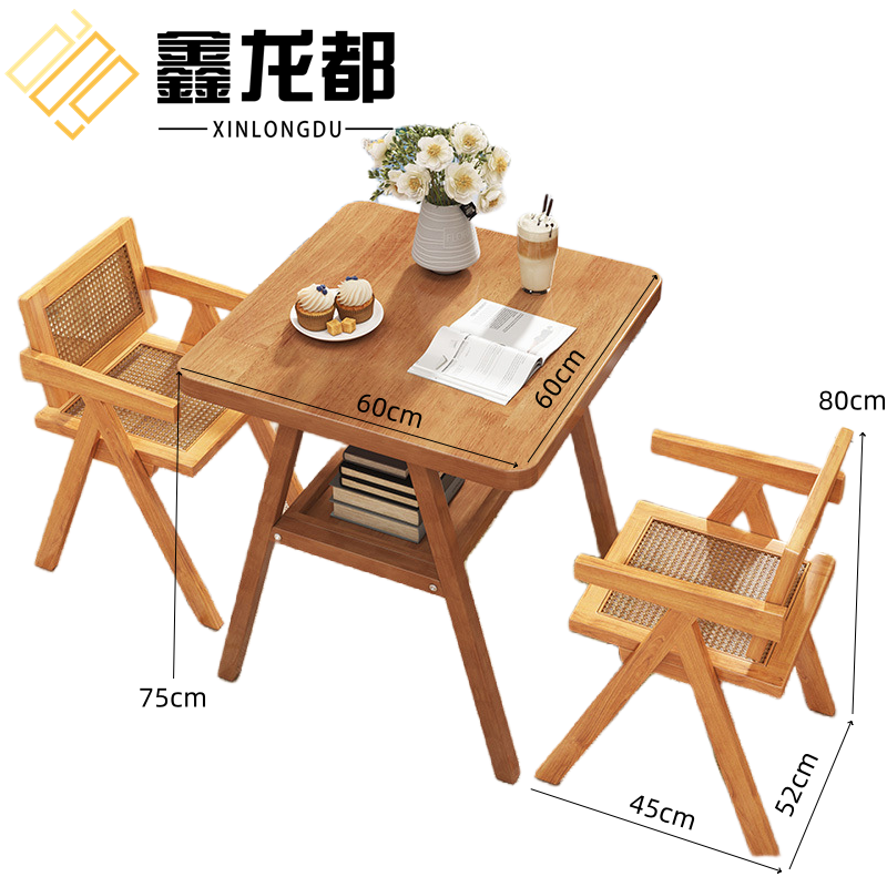 鑫龙都茶几 一桌二椅高清大图