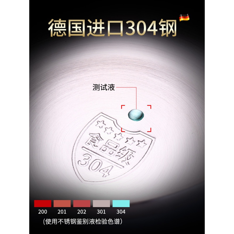 美帮汇茶具泡面碗带盖日式不锈钢304带把手宿舍饭盒套装学生 (粉)大号+送餐具+保温袋高清大图