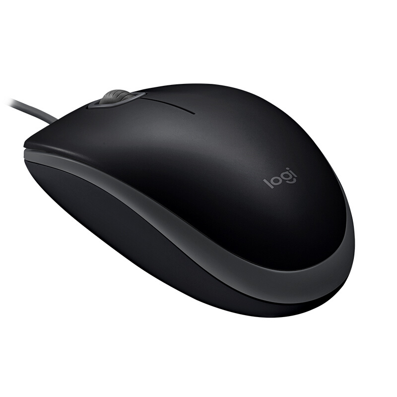 罗技(Logitech)M110 鼠标 有线鼠标 `办公鼠标 静音鼠标