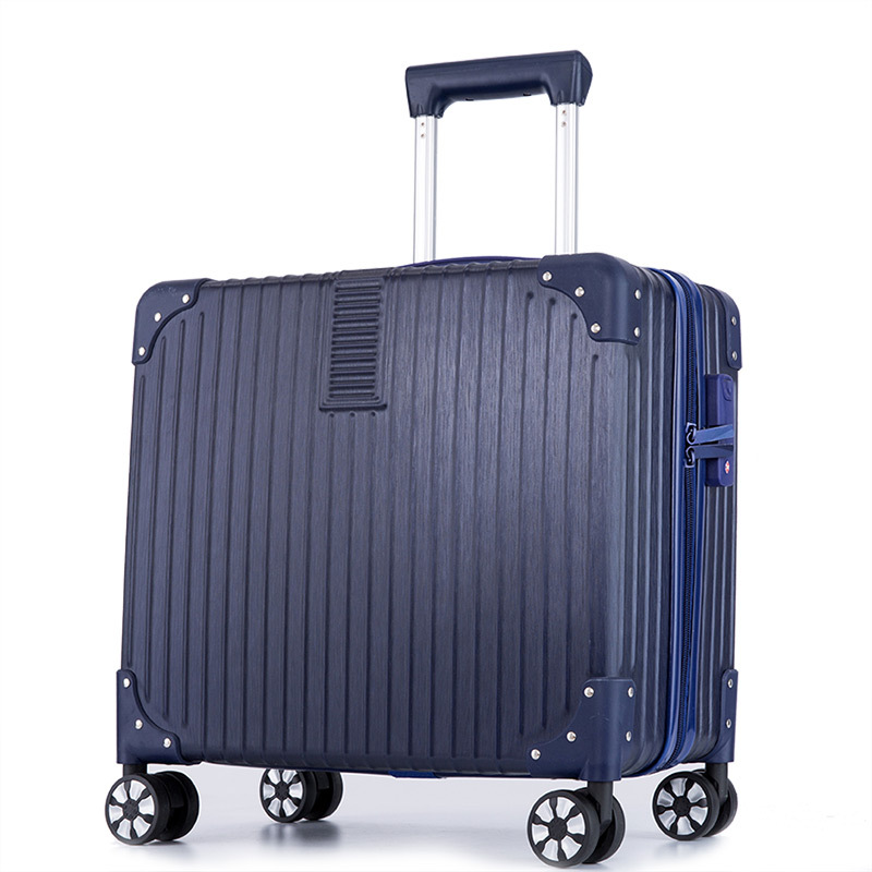 18寸小型登机箱小行李箱男女士拉杆箱旅行箱韩版复古迷你密码箱