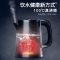 奥克斯饮水机家用立式下置水桶全自动桶装水制冷热遥控茶吧机 莫兰迪灰-靠背 冰温热