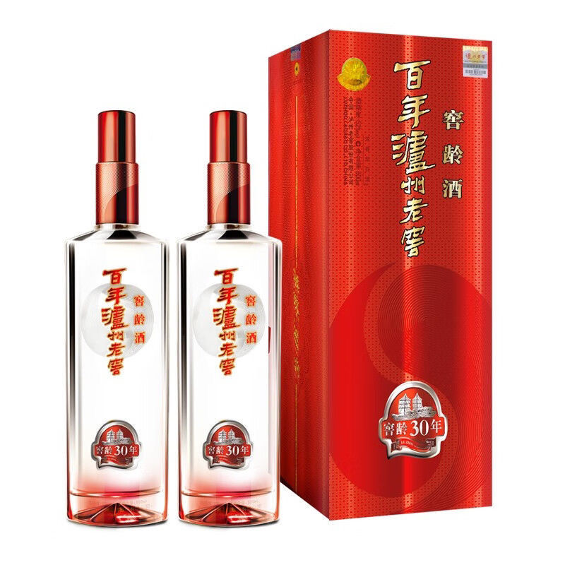 泸州老窖 窖龄30 52度 500ml 浓香型白酒 正品保真高清大图