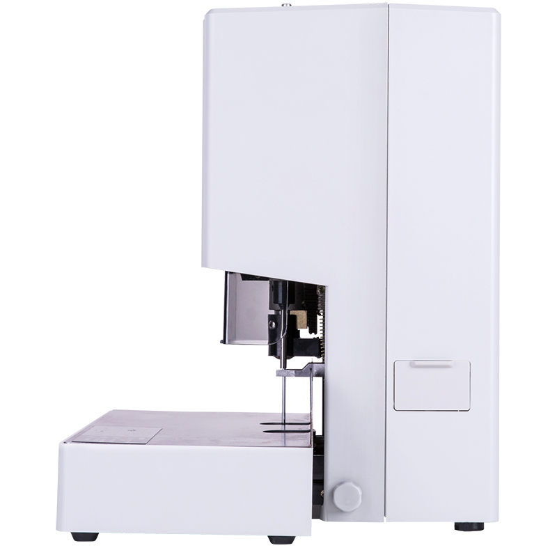 得力deli14601自动财务凭证装订机电动档案文件打孔机激光定位白色