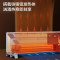 美的(Midea)取暖器/电暖器/电暖气片家用/移动地暖节能轻音/折叠双擎速热踢脚线地暖器HDW22MVS