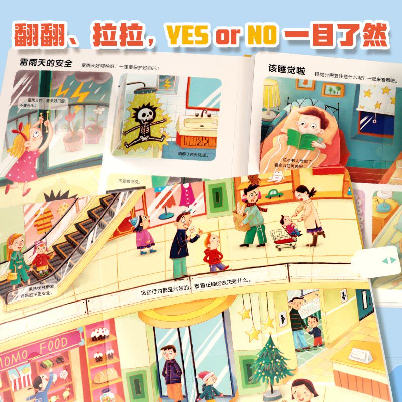 [醉染正版]我的行为指导互动游戏书2册这样做安全吗这样做对吗宝宝安全常识培养礼仪大中小班绘本2345岁性格习惯养成幼儿早图片