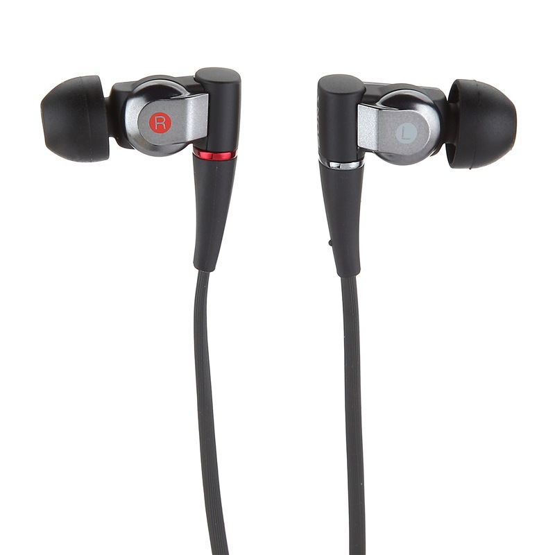 索尼(SONY)XBA-A1AP 入耳/耳塞式圈铁结合手机通话耳机 黑色